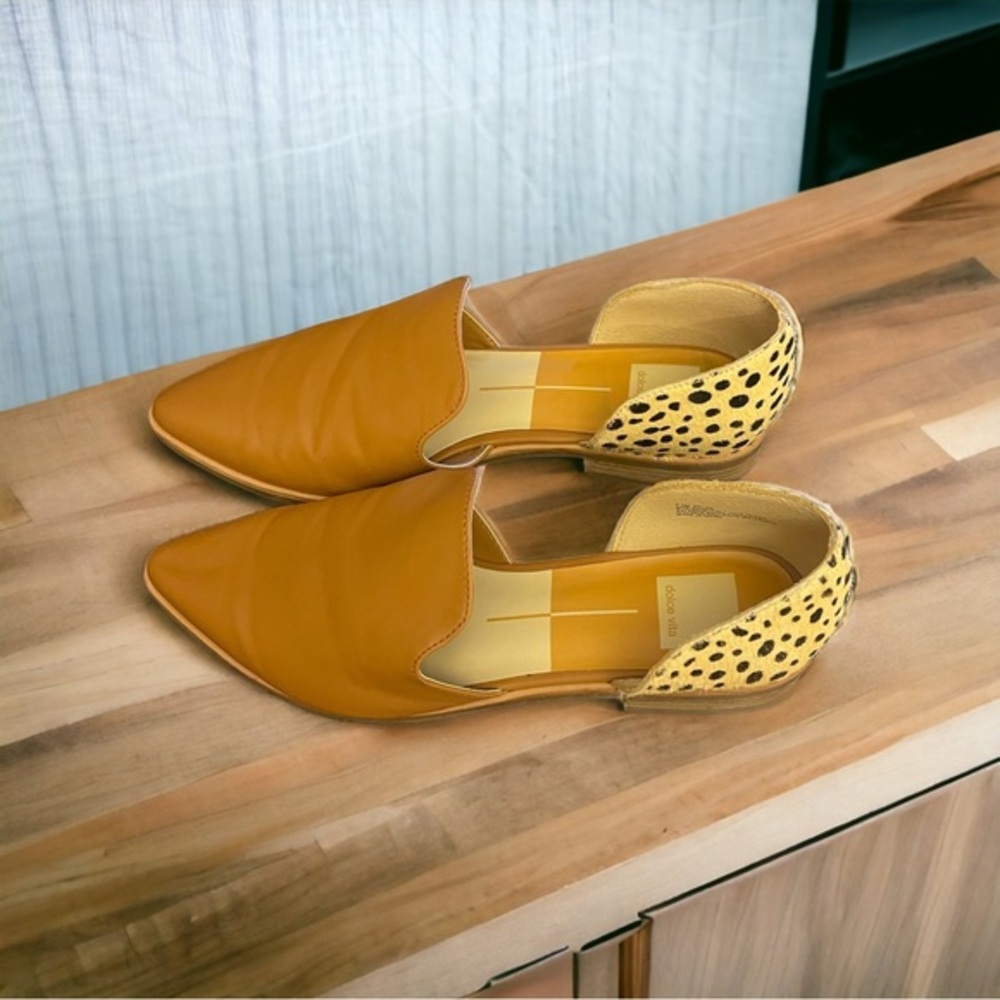 Dolce Vita faux leather and cheetah